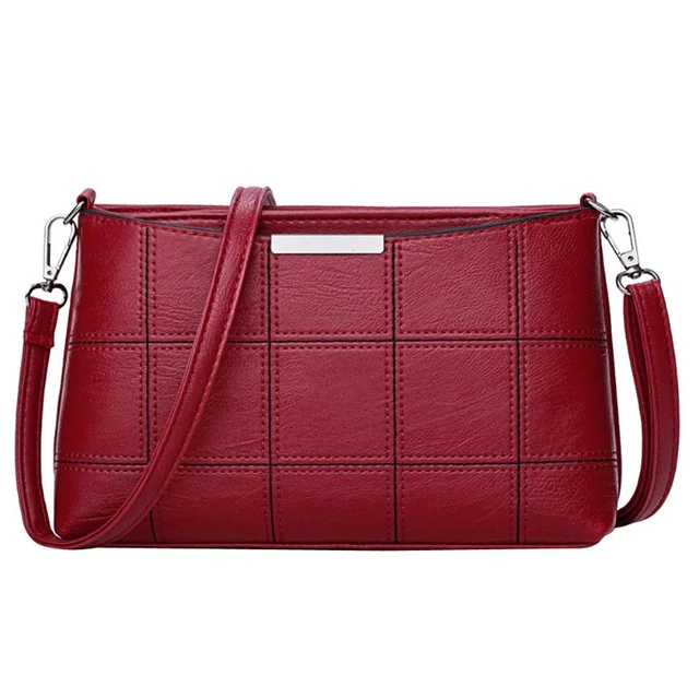 Stylish Plaid Messenger Bag for Women – Gallery of Trends